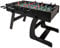 Pegasi Fußballtisch Foldy - Kickertisch Klappbar - Fussballtisch bis 14 Jahre - Indoor Tischkicker- Fußball Tischspiel - Fussballtisch - Foosball Table - Schwarz