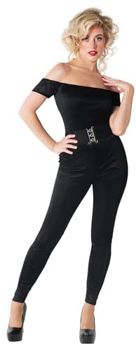 Fun Shack Vestito Musical Anni 70 Donna, Costume Carnevale Donne Taglia L