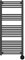 TCP Smart Modern Black Ladder Style Towel Rail Radiator 1000W App Control Works with Alexa, Google Home & Siri Shortcuts, WiFi, IP24 Bathroom, Towel Warmer, Screen, Timer & Smart Schedule 500 x 1250mm