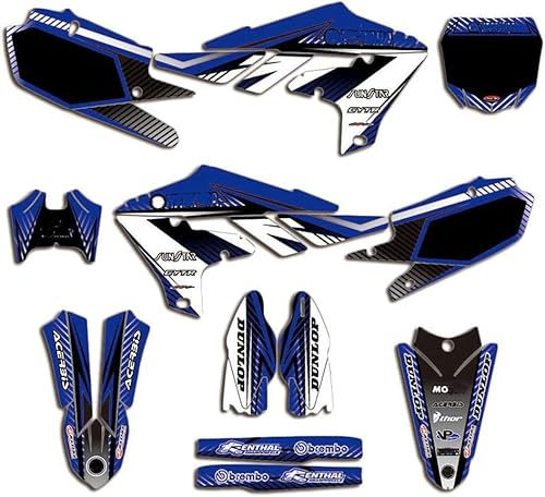 ENARUI Dekor Aufkleber kompatibel mit Yamaha YZ250F YZF YZ 250 F 2019-2023