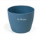Übertopf Blumentopf Kräutertopf 3D Rillen Dekorativ (Blau, XXL-30 cm)