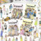 „Alideco 120 Stück Scrapbook-Aufkleber, Cartoon-Streetwear-Charaktere, Aufkleber für Journaling, Scrapbooking, Junk-Tagebuch, Basteln, Embelishment-Dekoration, Tagebuch-Aufkleber (Mujijieshini)