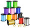 TONIFUL Ringelband, 12 Colors Ballon-Ringelbänder-Set, 220 m, Ballonschnur für DIY-Dekoration, Geschenkverpackung, Bänder und Schleifen für Weihnachten, Neujahr, Geburtstag