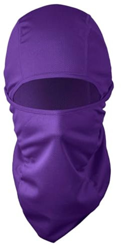 OcioDual Sturmhaube 6 in 1, Lila Mütze Herren, Gesichtsmaske Airsoft, Wintermütze Herren, Schlauchschal, Halstuch Herren, Maske Winter Sturmhaube Motorrad, Fahrrad, Balaclava Ski, Durag