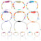 DEARMAMY 60 Stk Armband Boho-Dekor Tiki-Armbänder Boho-Perlenarmbänder Sommer Armbänder Boho-Armbänder Ventilatoren liefern Armbänder für Frauen Fans Zubehör Reisperlen aus Legierung