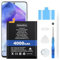 Akku für Samsung Galaxy A51 SM-A515 4000mAh Batteriecode EB-BA515ABY Li-Polymer Ersatzakku mit Werkzeugset