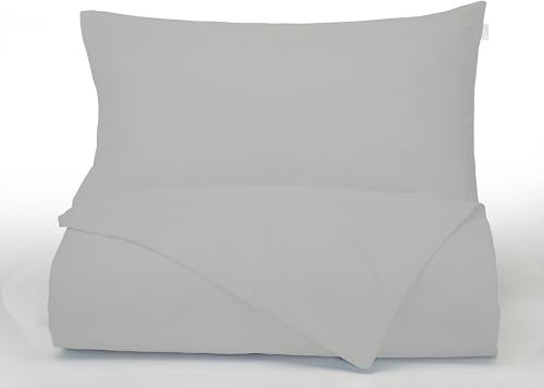 Bianca Plain Dyed Percale Dark Grey