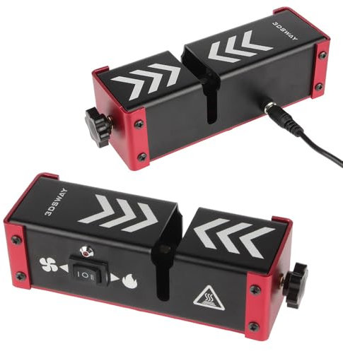 Filamentverbinder mit 100 PTFE Schlauch, Filament Connector für 1,75 mm 3D Drucker Filament, Ausgestattet mit Kühl- und Abisolierwerkzeugen, Filamentconnector Kompatibel mit PLA PETG TPU ABS PA Nylo