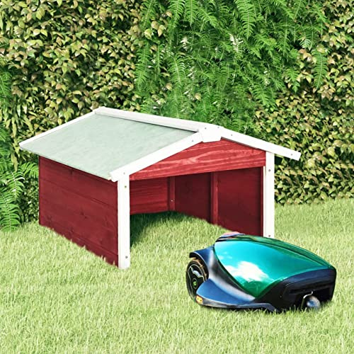 Gecheer Roboter-Rasenmäher Garage wasserdicht UV-Schutz langlebig für Garten und Außeneinsatz