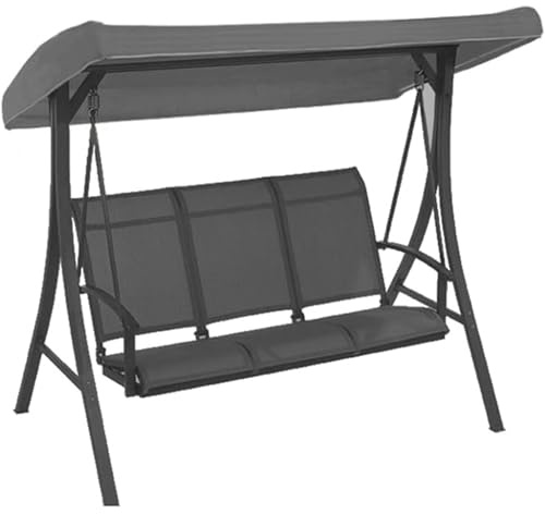 Hollywoodschaukel Dachbezug Wasserdicht Universal Ersatzdach Gartenschaukel 3 Sitzer Uv-Schutz Ersatzdach FüR Hollywoodschaukel Nur Haube,01