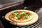 Pizza-Stein 33 x 1,5 cm inkl. Gestell - Brot-Backstein Kuchen Rezept Italien