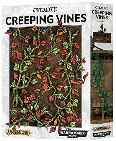 GAMES WORKSHOP 99129999011 Citadel Creeping Vines Miniature, Black
