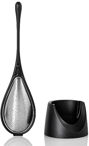 Infusionador de té c/soporte TEA DROP- negro