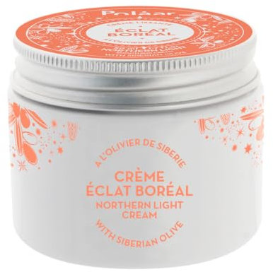 Polåar - Glättende Gesichtscreme Éclat Boréal mit Sibirischem Olivenbaum - Feuchtigkeitsspendende Gesichtspflege - Verfeinertes Hautbild - 94% Natürlich, Vegan, Made in France - 50 ml