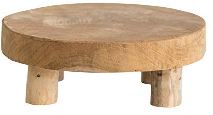 Prodbuy Hand Made Teak Wood Plant Pot Stand - Suitable for indoor use