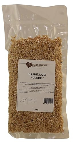 BONGIOVANNI FARINE E BONTA' NATURALI Nocciole (granella) 250g BIO