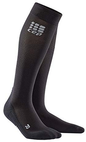 CEP Herren Recovery Pro Compression Socks Laufbekleidung Kompressions-Socken Schwarz - V
