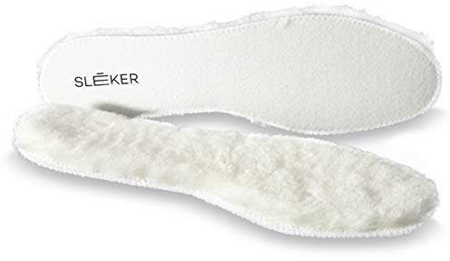 SLEEKER Just Warm warme Einlegesohle mit echtem Lammfell gibt Stabilität und Atmungsaktivität im Schuh