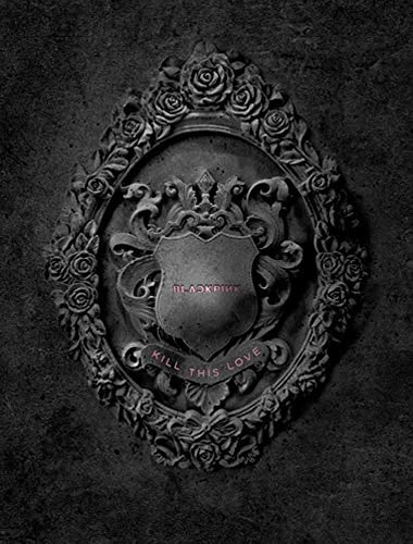 BLACKPINK Kill This Love 2nd Mini Album (Black Version) CD+Poster On Pack+Photobook+4 Photocards+Polaroid Photocard+Sticker Set+Lyrics Book+(Extra 5 Photocards)