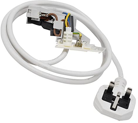 sparefixd Power Cord Lead Wire 1.2m to Fit Hotpoint Washing Machine