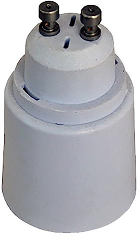 10PZ ADATTATORE PORTALAMPADA da spina GU10 a presa E27