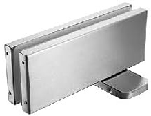 KBA Hydraulic Patch for Glass Door Fitting