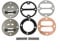 Piston Air Compressor Cylinder Valve Plate Hole To Hole 42Mm Air Pump Fitting
