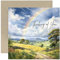 Old English Co. Rainbow Thinking of You Karten für Freunde – Thinking of You Karte für Männer und Frauen – Regenbogen Landschaft Szene Hintergrund Trauerkarte Design | Blanko-Umschlag innen