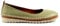 Ladies Dove Khaki Leather Pump Shoe 5 Khaki