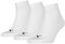 Puma Unisex Quarter Sock, White, 39/42 (3er Pack)