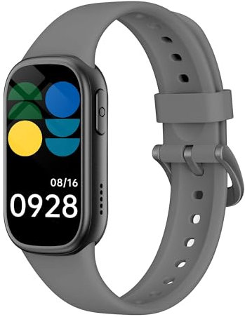 IMFRCHCS Smartband, 1.47 Orologio Smartwatch Uomo Donna con Contapassi/Sonno/Cardiofrequenzimetro, 130 modalità Sportive Smart Band, Impermeabil IP68 Smart Watch per Android iOS