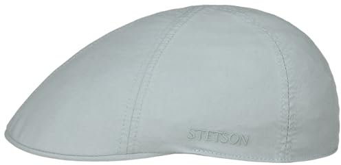 Stetson Texas Organic Cotton Flatcap Herren Nachhaltige Schiebermütze mit Bio-Baumwolle UV-Schutz Herrencap Frühling Sommer Mint XXL (62-63 cm)