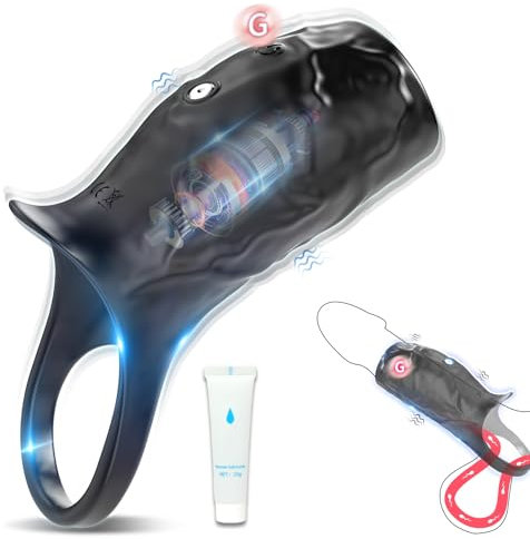 Penisring Sex Spielzeug für die Männer,Masturbator Penisringe mit 9 Vibration,Vibrator Penishülle SexSpielzeug,Penismanschetten Sex Toys,Cockring Sex Spielzeug für die Paare