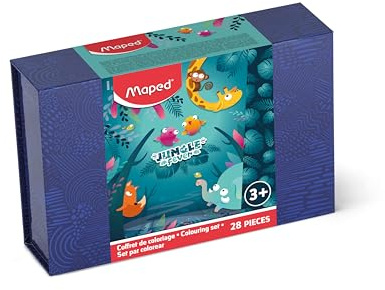 Maped - Geschenk-Set JUNGLE FEVER 28-tlg. - ab 3 Jahren