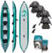 Spinera Hybris Kajak | für 1/2/3 oder 4 Personen | voll aufblasbar | Robustes SpinTex Material & Drop Stitch Boden | stabil & leicht | perfektes Allround & Freizeit Kayak (Hybris 510 (4 Person))