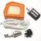 Besttoolifes Kit de filtro de aire de chispa para cortacésped para recortadoras FS460, FS240, FS360, FS410