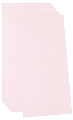 sourcing map 10pcs Peel and Stick Wall Panels 23.6 x 11.8 Skin Feel Brick Wallpapers (19.4 Sq. Ft. / 1.8 Sq.m. Coverage) Marble Tiles Adhesive Backsplash, Light Pink