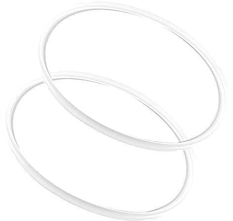 ELAYARD 2Pièces Boulteurs de Scellage Silicone pour Autocuiseur Joints de Remplacement Compatibles Accessoires de Cuisine Sains