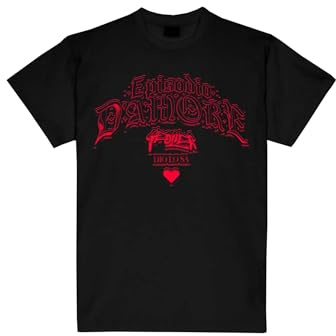 GEOLIER Official - Maglia Episodio D’Amore - T-Shirt Uomo Donna - Merchandising Ufficiale Rap Italiano - Limited Edition (IT, Testo, L, Regular, Regular, Standard, Nero)