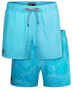 Camp David Herren Badehose mit Wasser aktiviertem Design Aqua, XL