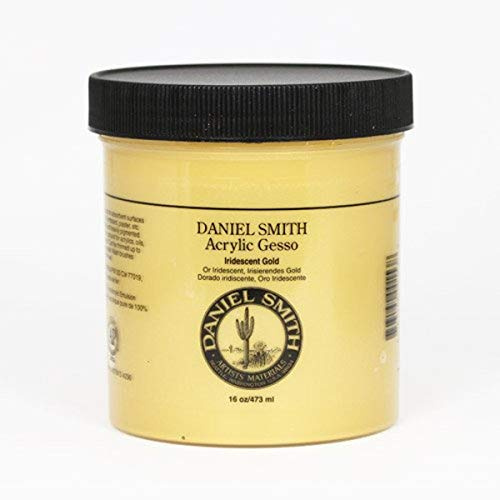 Daniel Smith Gesso Iridescent Gold 16oz