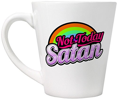 Grindstore Latte-Becher Not Today Satan weiß