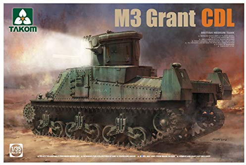 TAKOM TAK2116 British MEDIUM Tank M3 Grant CDL- 1/35