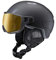 Julbo Globe Skihelm mit Visier für Erwachsene, Schwarz, 54/58
