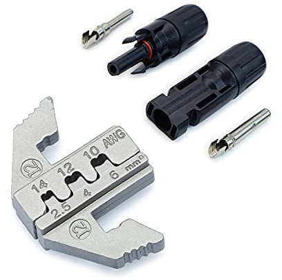 Wirefy Matrice Pinze Crimpatrici per Connettori Solari - 2,1-5,2 mm²