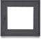 Komforta Fenster Anthrazit Außen/Innen - Alle Größen Kellerfenster Kunststoff BxH 600 x 500 mm - Garagenfenster Fenster PVC 60 x 50 cm 2-Fach Verglasung-Din Rechts-Dreh Kipp Kunststofffenster