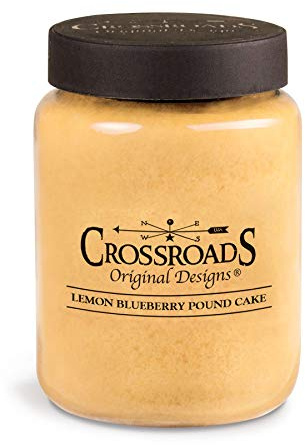 Crossroads LBP26 Lemon Blueberry Pound Cake - 26 oz. Jar