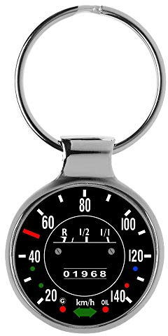 KIESENBERG Käfer 1968 Oldtimer Tachometer 3D Schlüsselanhänger A-20622