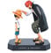 ZKTSRY Anime One Piece Shanks Touching Luffy Figures Action Figure Model, Cake Topper Birthday Cake Decoration Anime Ninja Theme Doll Figure