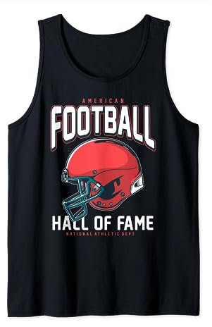 American Football Hall Of Fame National Athletic Dept Tank Top